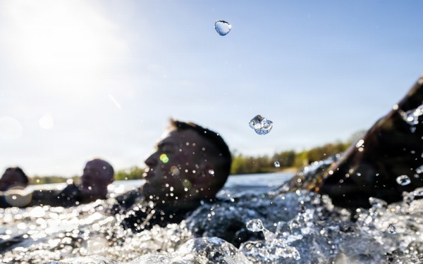 USARC Best Squad Competition Water Casulaty Evacuation