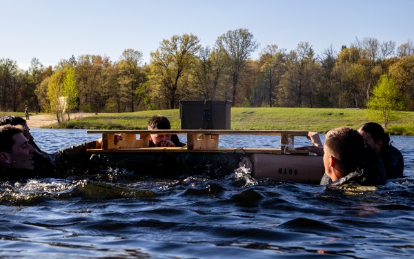 USARC Best Squad Competition Water Casulaty Evacuation