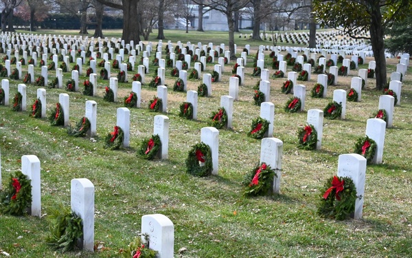 Wreaths Across Arlington Cemetery