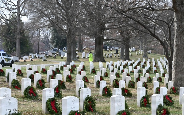 Wreaths Across Arlington Cemetery