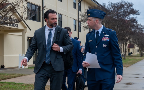 USECAF Lohmeier addresses WOTS Class 26-02 graduates