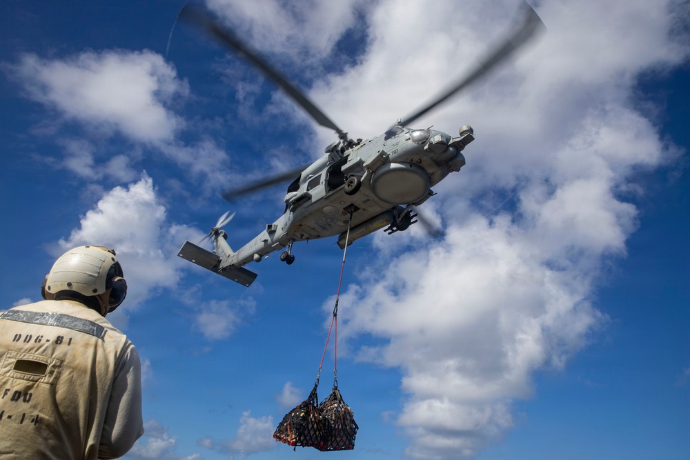 Helicopter Maritime Strike Squadron 70 Vertical Replenishment-at-Sea