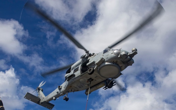 Helicopter Maritime Strike Squadron 70 Vertical Replenishment-at-Sea