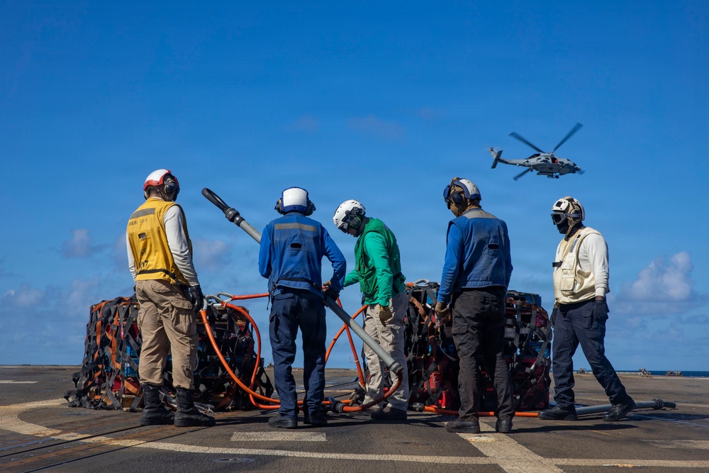 Helicopter Maritime Strike Squadron 70 Vertical Replenishment-at-Sea