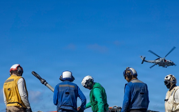 Helicopter Maritime Strike Squadron 70 Vertical Replenishment-at-Sea