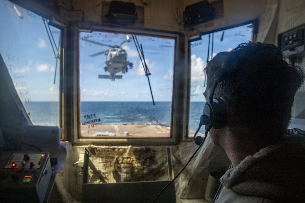 Helicopter Maritime Strike Squadron 70 Vertical Replenishment-at-Sea