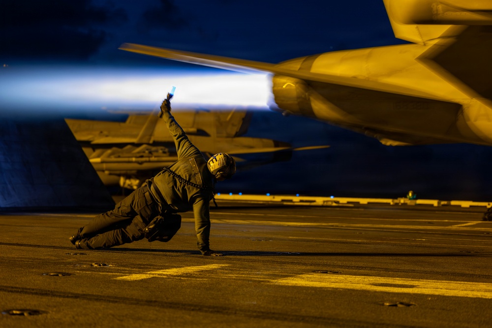 USS Gerald R. Ford Flight Deck Operations