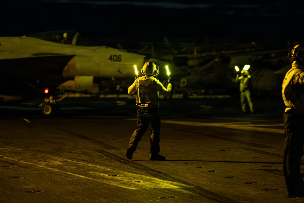 USS Gerald R. Ford Flight Deck Operations