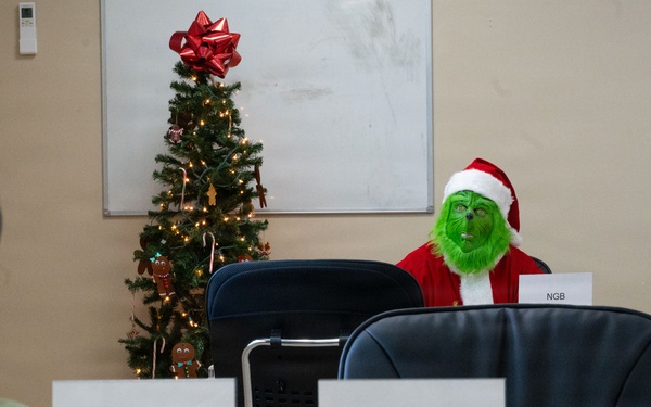 The Grinch Attends Joint Task Force D.C. Mission Brief