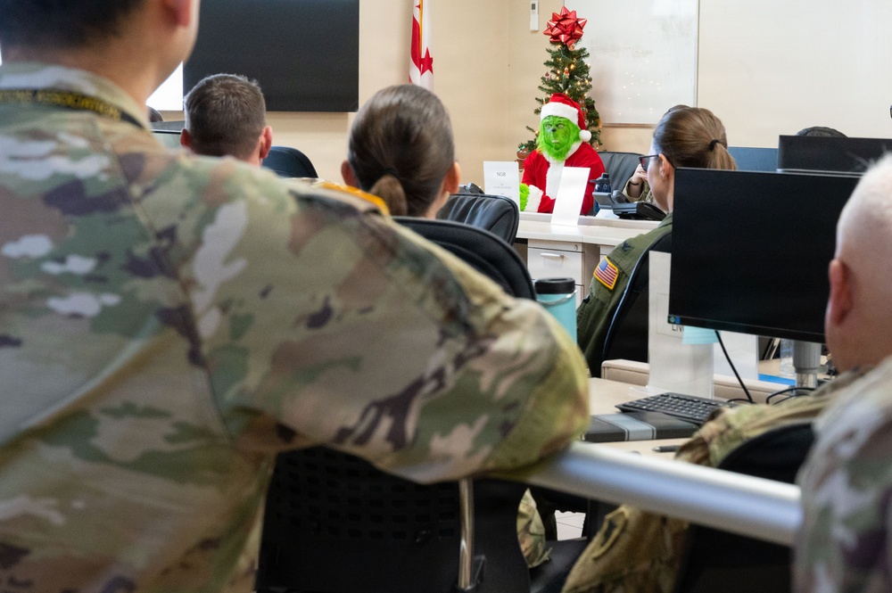 The Grinch Attends Joint Task Force D.C. Mission Brief