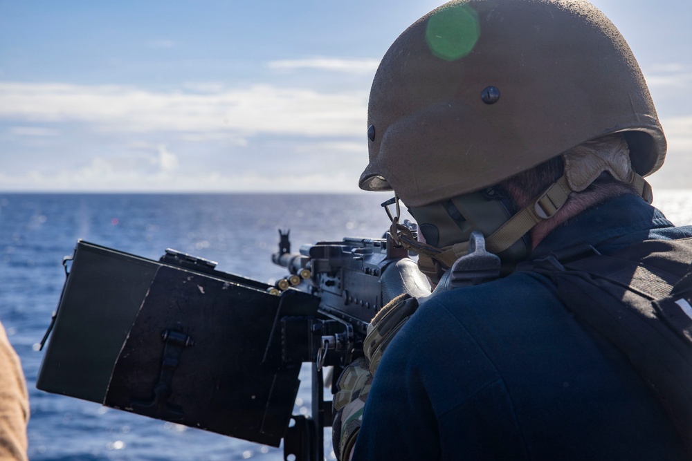USS Winston S. Churchill (DDG 81) Live-fire Exercise