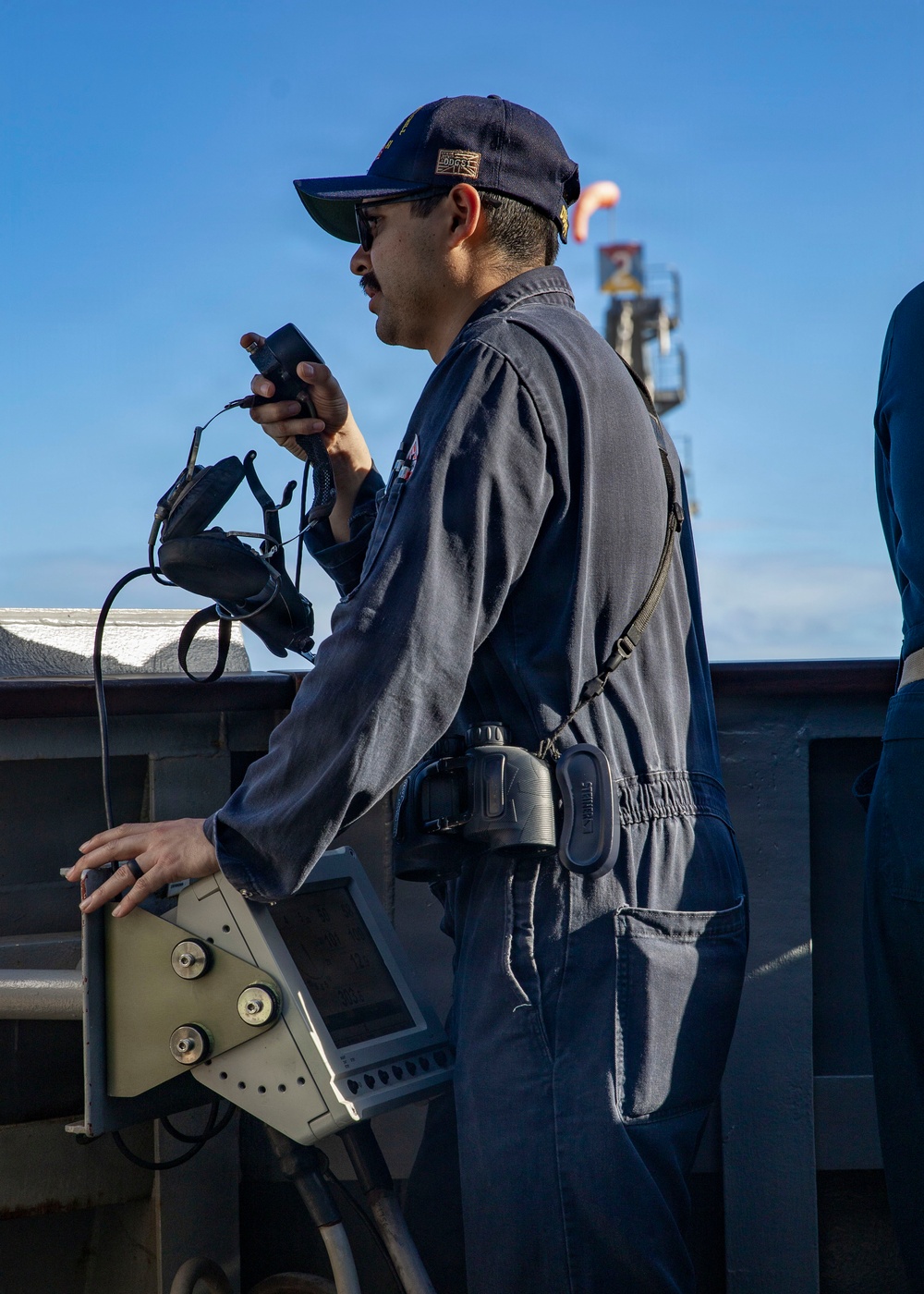 USS Winston S. Churchill (DDG 81) Conducts a Replenishment-at-Sea