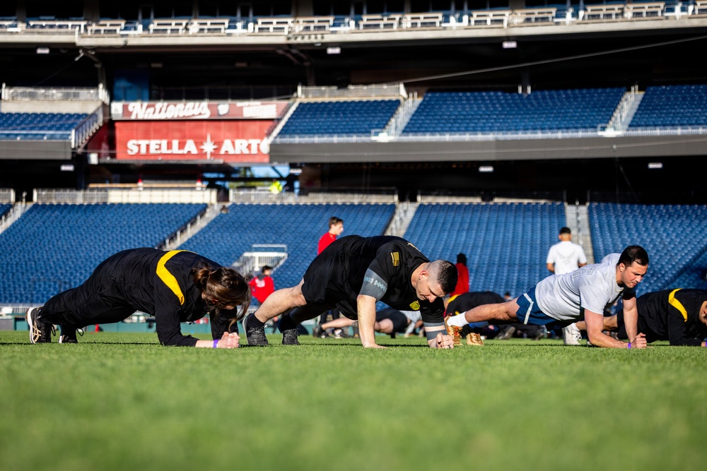 Washington Nationals Host First Base HIIT at Nationals Park