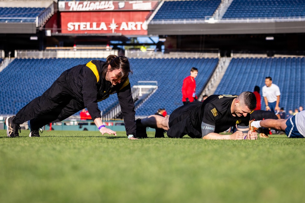 Washington Nationals Host First Base HIIT at Nationals Park