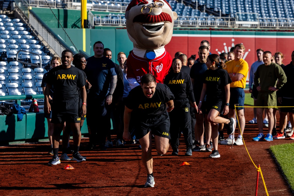 Washington Nationals Host First Base HIIT at Nationals Park