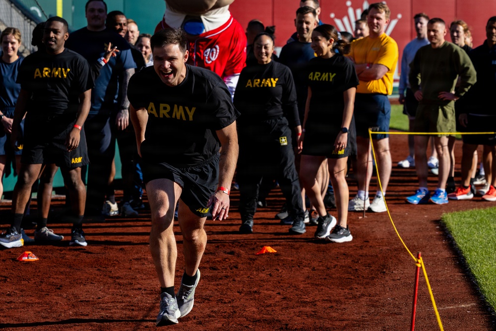 Washington Nationals Host First Base HIIT at Nationals Park
