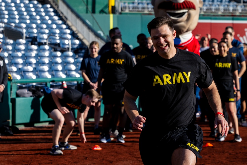 Washington Nationals Host First Base HIIT at Nationals Park