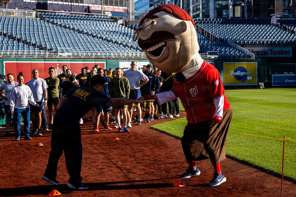 Washington Nationals Host First Base HIIT at Nationals Park