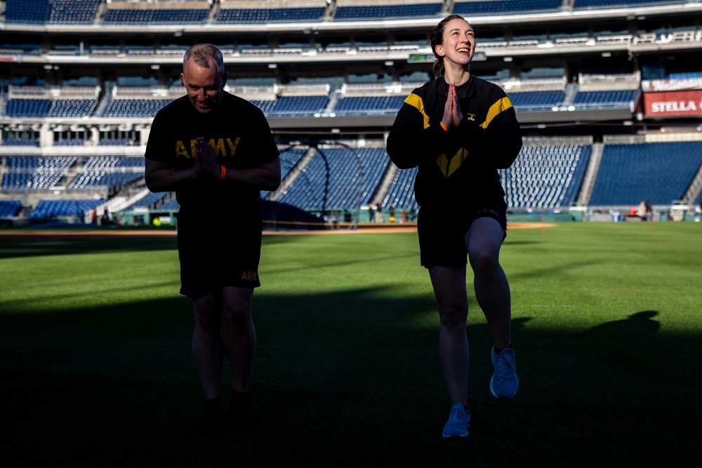 Washington Nationals Host First Base HIIT at Nationals Park