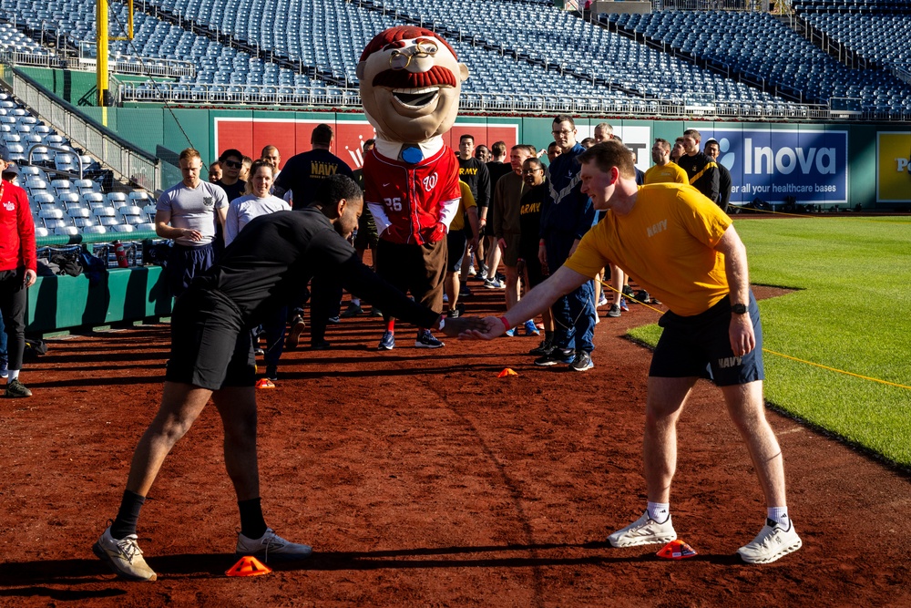 Washington Nationals Host First Base HIIT at Nationals Park