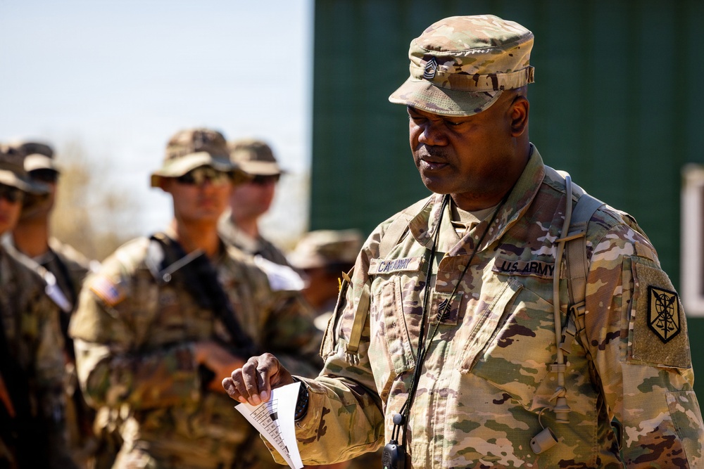 USARC Best Squad Competition Day Land Navigation Course