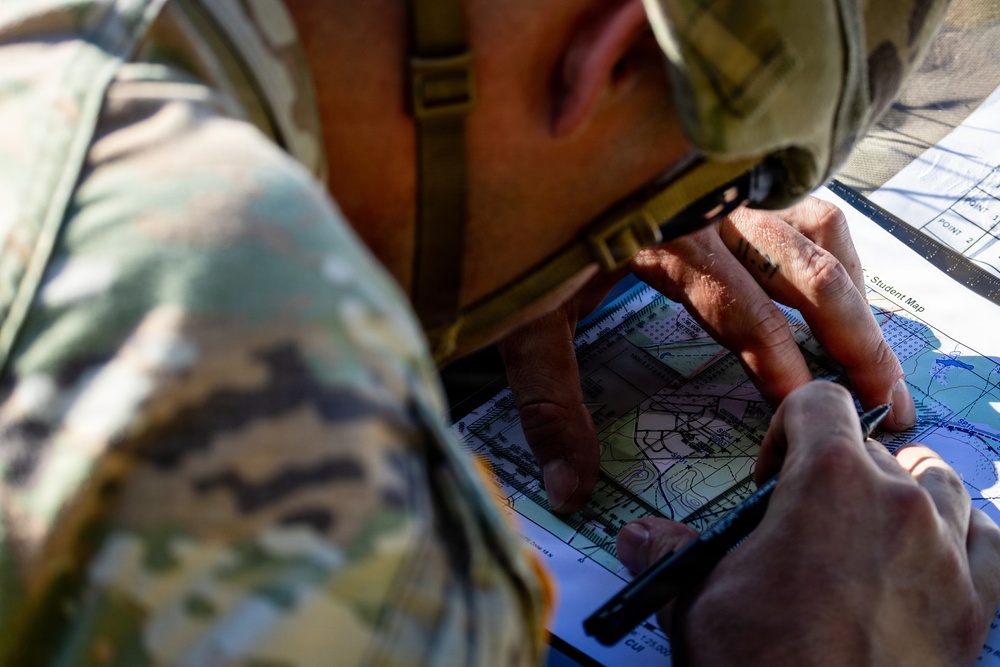 USARC Best Squad Competition Day Land Navigation Course