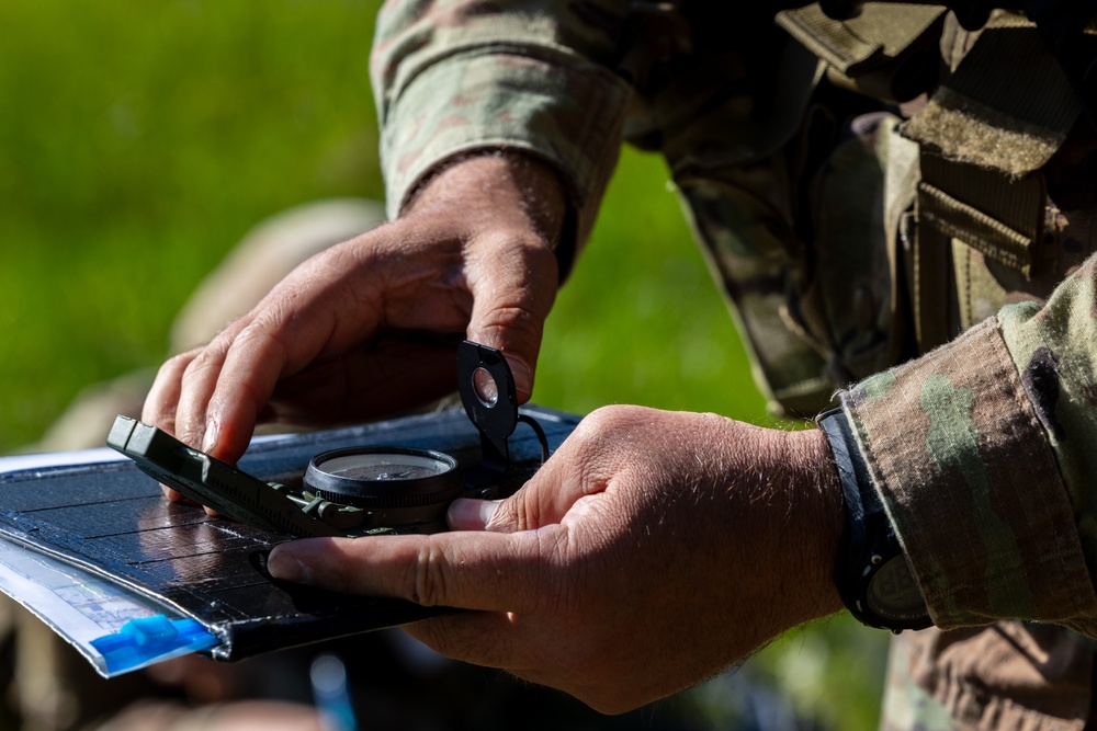 USARC Best Squad Competition Day Land Navigation Course