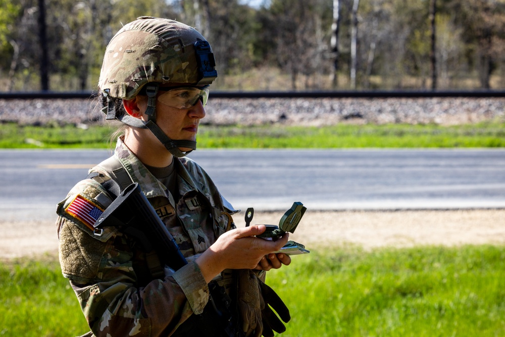 USARC Best Squad Competition Day Land Navigation Course