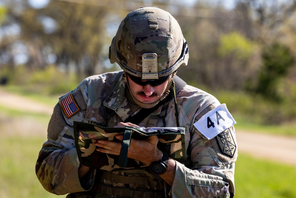 USARC Best Squad Competition Day Land Navigation Course