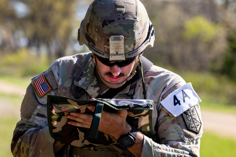 USARC Best Squad Competition Day Land Navigation Course
