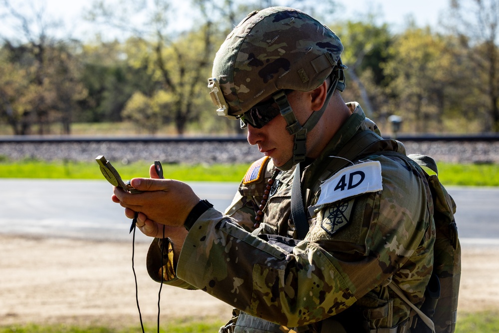 USARC Best Squad Competition Day Land Navigation Course