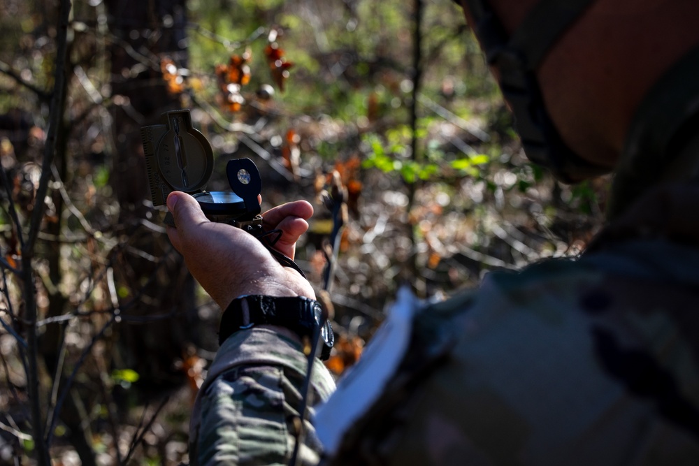 USARC Best Squad Competition Day Land Navigation Course
