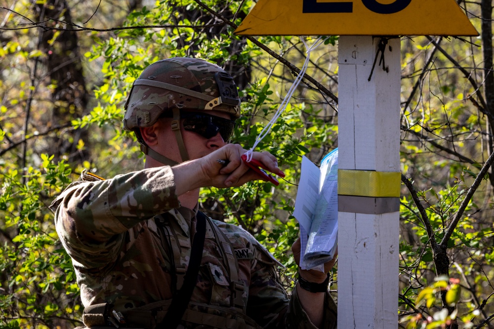 USARC Best Squad Competition Day Land Navigation Course