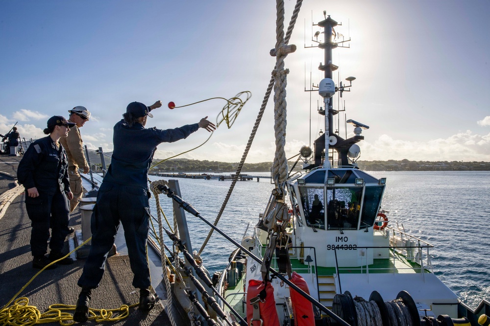 USS Winston S. Churchill (DDG 81) Arrives St. Croix, U.S. Virgin Islands