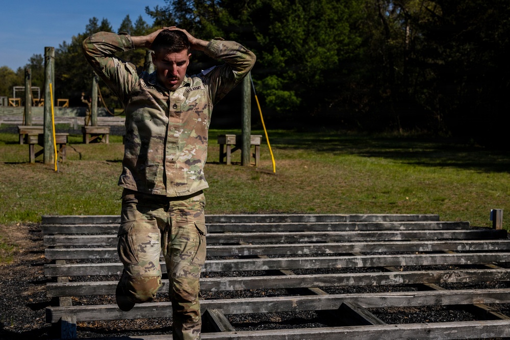 USARC Best Squad Competition Obstacle Course