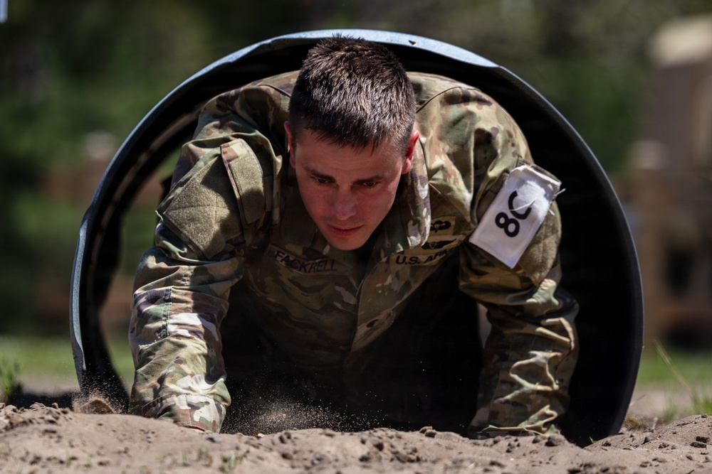 USARC Best Squad Competition Obstacle Course