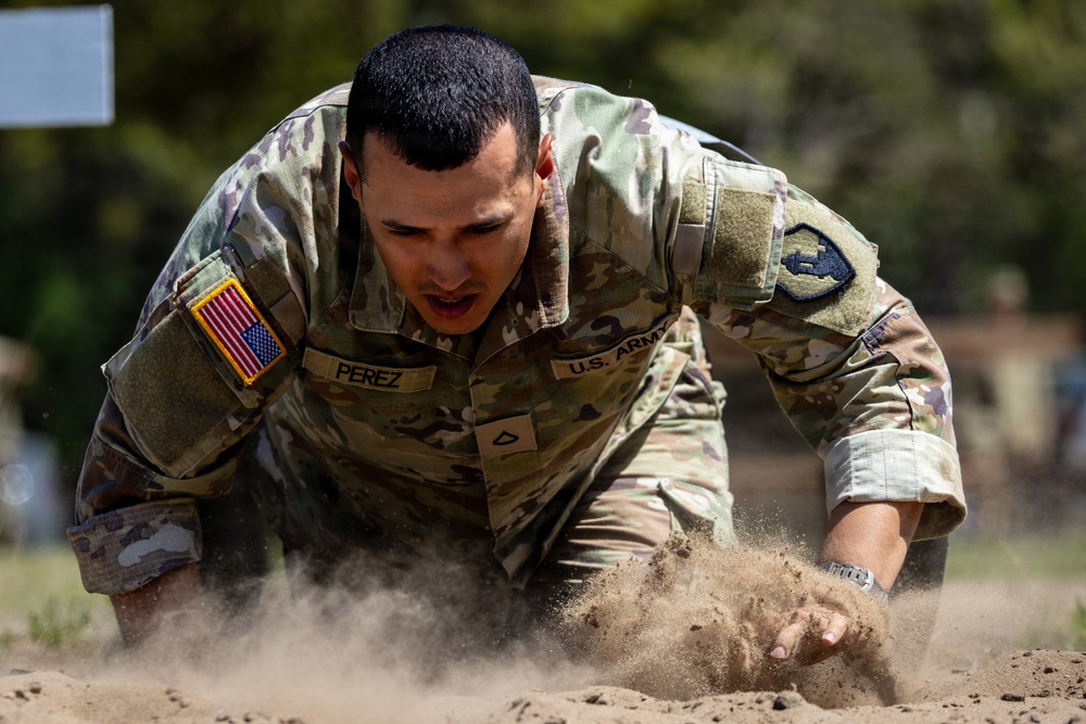 USARC Best Squad Competition Obstacle Course