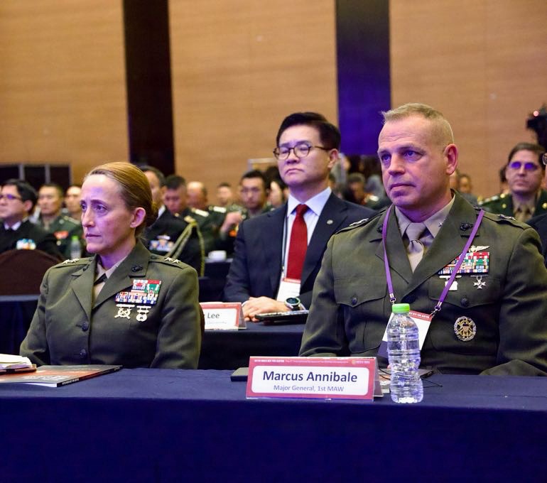 U.S. Marines participate in ROK Marine Corps Symposium