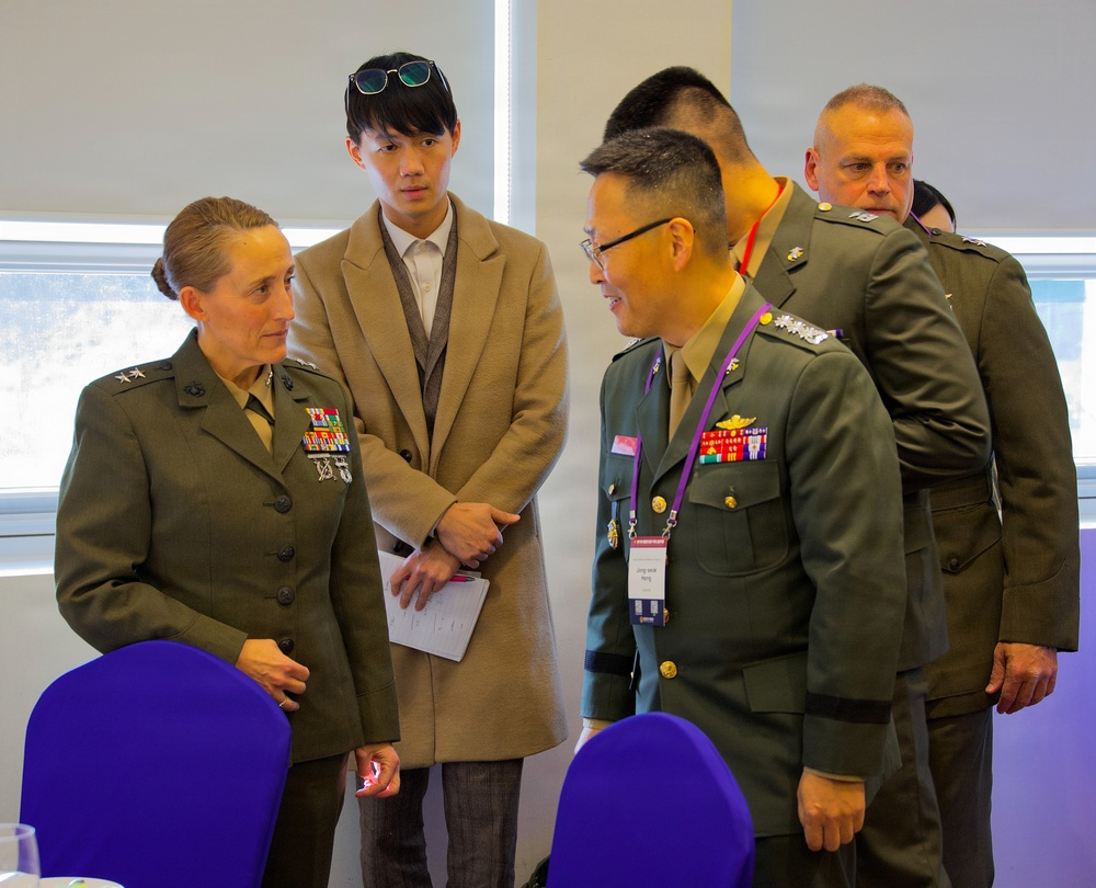 U.S. Marines participate in ROK Marine Corps Symposium