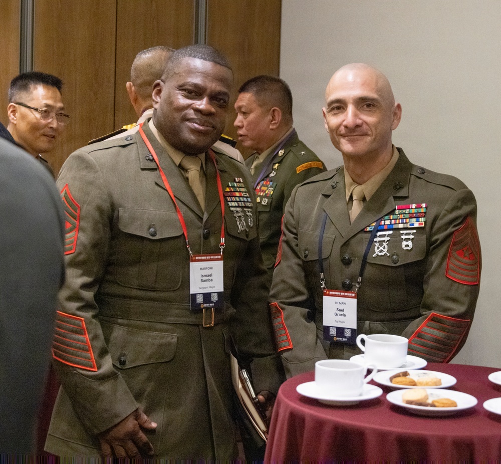 U.S. Marines participate in ROK Marine Corps Symposium