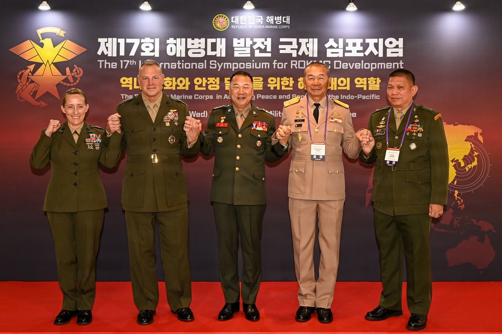 U.S. Marines participate in ROK Marine Corps Symposium