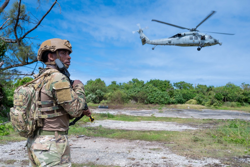 Airmen take to the seas during Exercise FISGA RAIN 2025