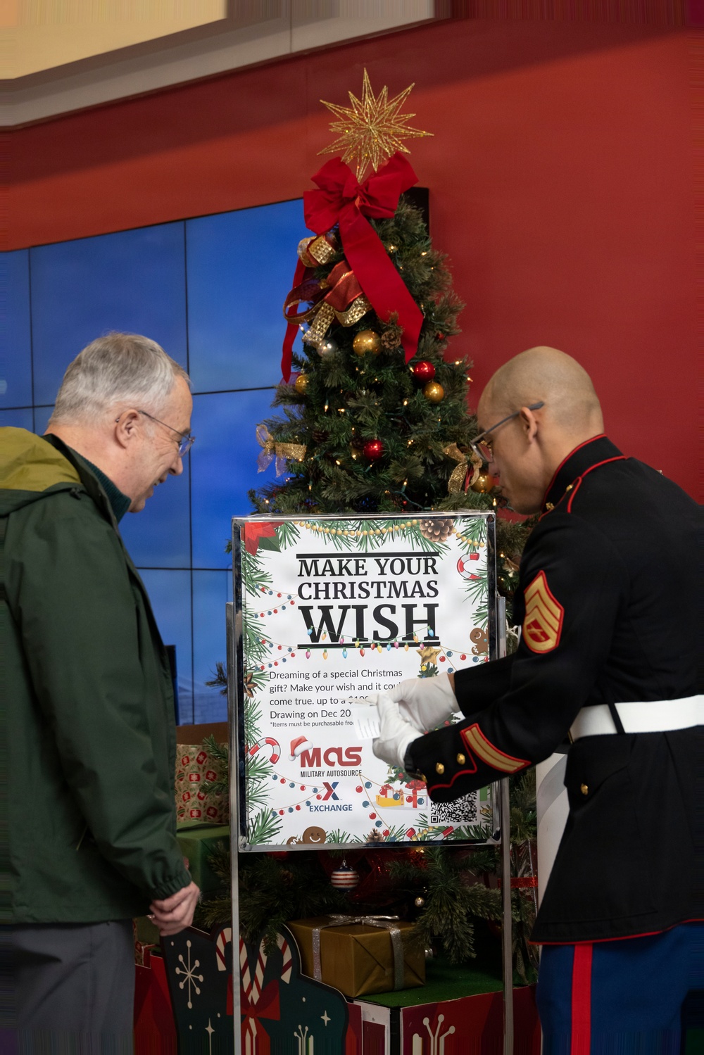 MARFORK collects and delivers gifts for orphans as part of Gifts of Hope