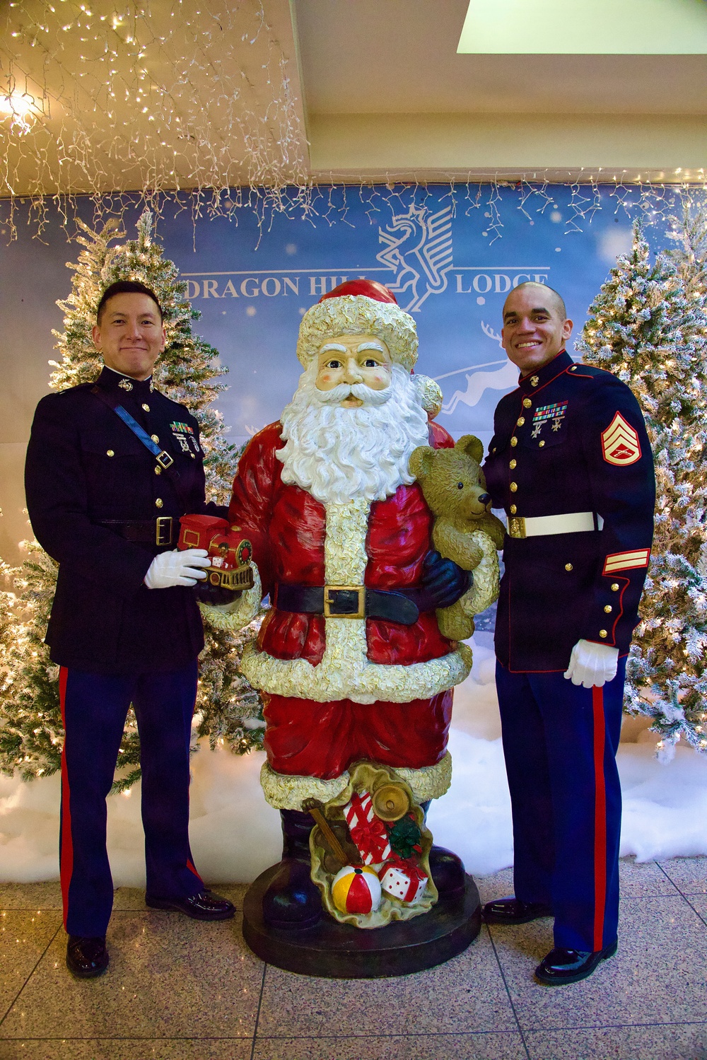 MARFORK collects and delivers gifts for orphans as part of Gifts of Hope