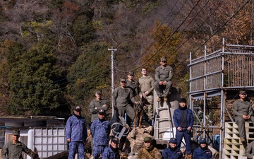 MCAS Iwakuni Military Working Dog Handlers Train at JMSDF Kure Naval Base, Japan