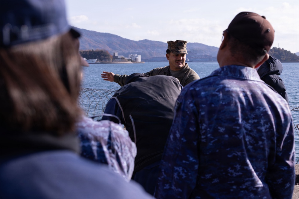 MCAS Iwakuni Military Working Dog Handlers Train at JMSDF Kure Naval Base, Japan