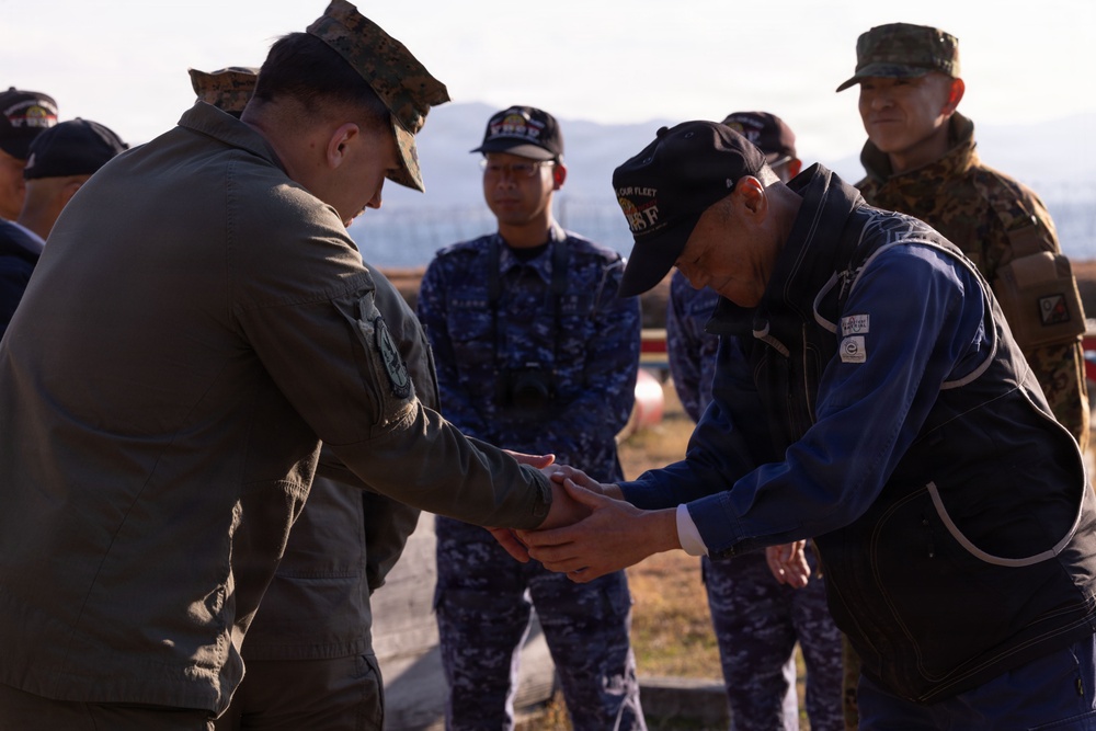 MCAS Iwakuni Military Working Dog Handlers Train at JMSDF Kure Naval Base, Japan