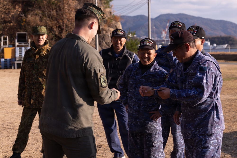 MCAS Iwakuni Military Working Dog Handlers Train at JMSDF Kure Naval Base, Japan