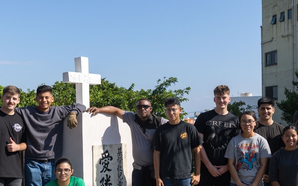 MAG-36 Marine clean up Ai Rin Childrens Home