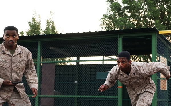 TF 51/5th MEB conducts combat fitness test
